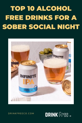 Top 10 Alcohol Free Drinks for a Sober Social Night