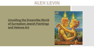 Unveiling the Dreamlike World of Surrealism Jewish Paintings and Hebrew Art