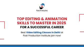 Enhance your skills with Adobe Premiere Pro Training in Delhi