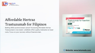 Hertraz Trastuzumab 440mg Injection Online cost in The Philippines