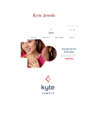 Kyte Jewels - Trusted Online Jewellery Store in India