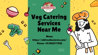 Veg Catering Services Near Me