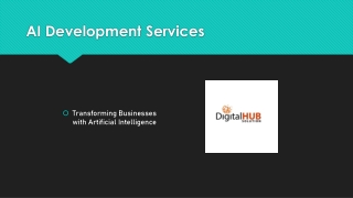ai development services
