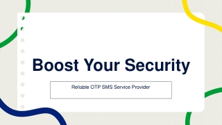 Boost Your Security with QuickMessage Reliable OTP SMS Service Provider