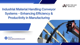 industrial material handling conveyor systems