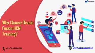 why choose oracle fusion hcm training