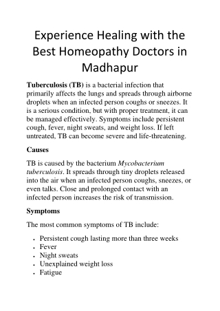 experience healing with the best homeopathy