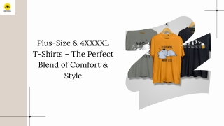 Upgrade Your Wardrobe with Stylish Plus-Size T-Shirts