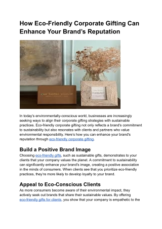 How Eco-Friendly Corporate Gifting Can Enhance Your Brand’s Reputation (1)