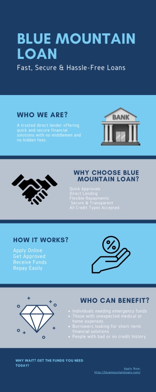 Blue Mountain Loan – Fast, Secure, and Hassle-Free Borrowing