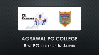 agrawal pg college
