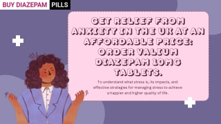 Order Valium Diazepam 10mg for Inexpensive Anxiety Relief in the UK