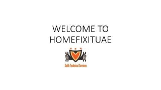 TRUSTED AC MAINTENANCE COMPANY IN DUBAI | GHUMMAN