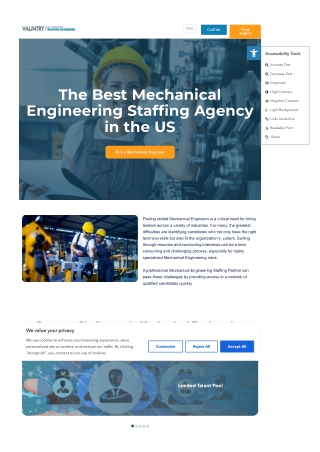 Mechanical Engineering Staffing Services