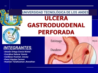 lcera gastroduodenal perforada