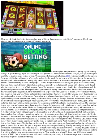 Baseball Betting Tips For Novices