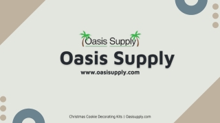 Christmas Cookie Decorating Kits  Oasisupply.com