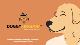 Yellow & Red Colorful Cartoon Illustrative Dog Animated Presentation (1)