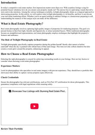 introduction