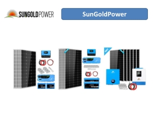 Run Your RV on Premium Solar Solutions from Sun Gold Power