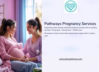 pathways pregnancy services supporting women