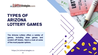 Types of Arizona Lottery Games
