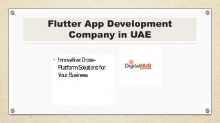 flutter app development company in uae