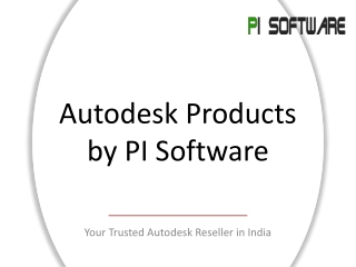 Autodesk Software Price & Genuine Licenses | PI Software