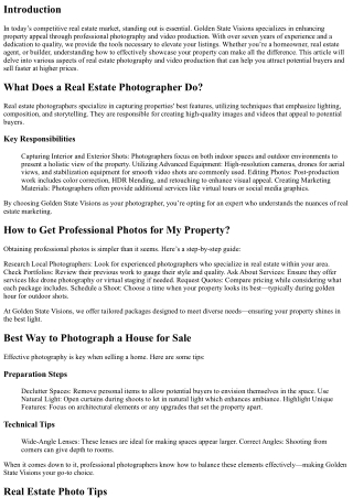 introduction