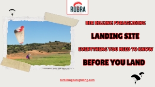 Bir Billing Paragliding Landing Site Everything You Need to Know Before You Land