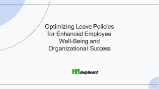 Company Leave Policy