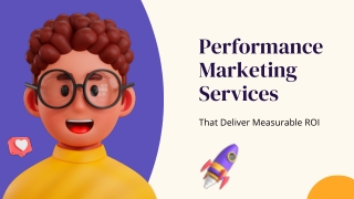 performance marketing services