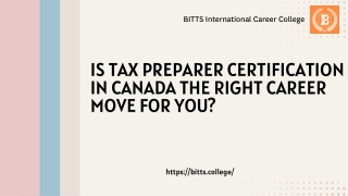 Is Tax Preparer Certification in Canada the Right Career Move for You