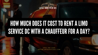how much does it cost to rent a limo service