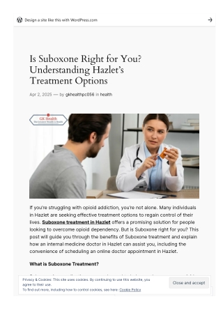 Is Suboxone Right for You Understanding Hazlet's Treatment Options