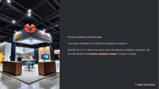 Modular Exhibition Stand Builder | Flexible & Custom Trade Show Booths