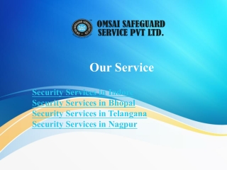 Security Services in Indore