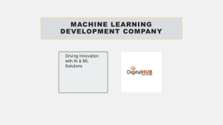 machine learning development company