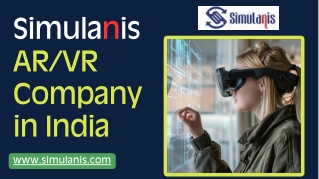 AR/VR Company in India | Simulanis