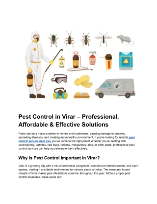 Best Residential & Commercial Pest Control in Virar (1)
