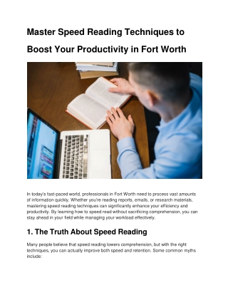 master-speed-reading-techniques-to-boost-your-productivity-in-fort-worth