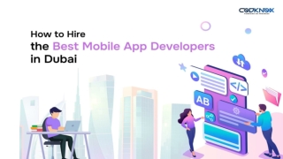 How to Hire the Best Mobile App Developers in Dubai | Codknox