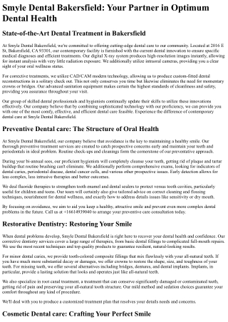smyle dental bakersfield your partner in optimum