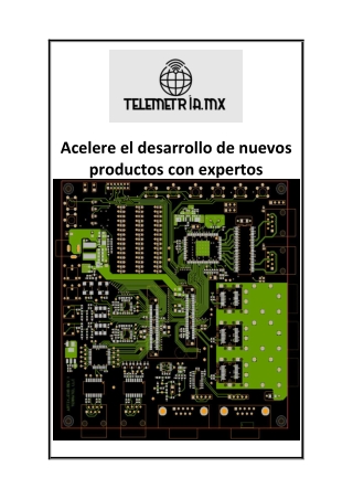 acelere el desarrollo de nuevos productos