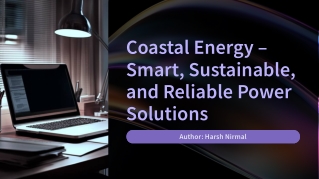 coastal energy smart sustainable and reliable