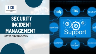 Security Incident Management