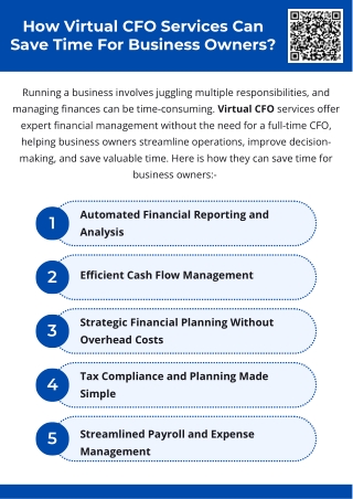 how virtual cfo services can save time