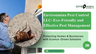 environmina pest control llc eco friendly and effective pest management