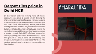carpet tiles price in delhi ncr