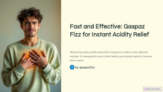 fast and effective gaspaz fizz for instant